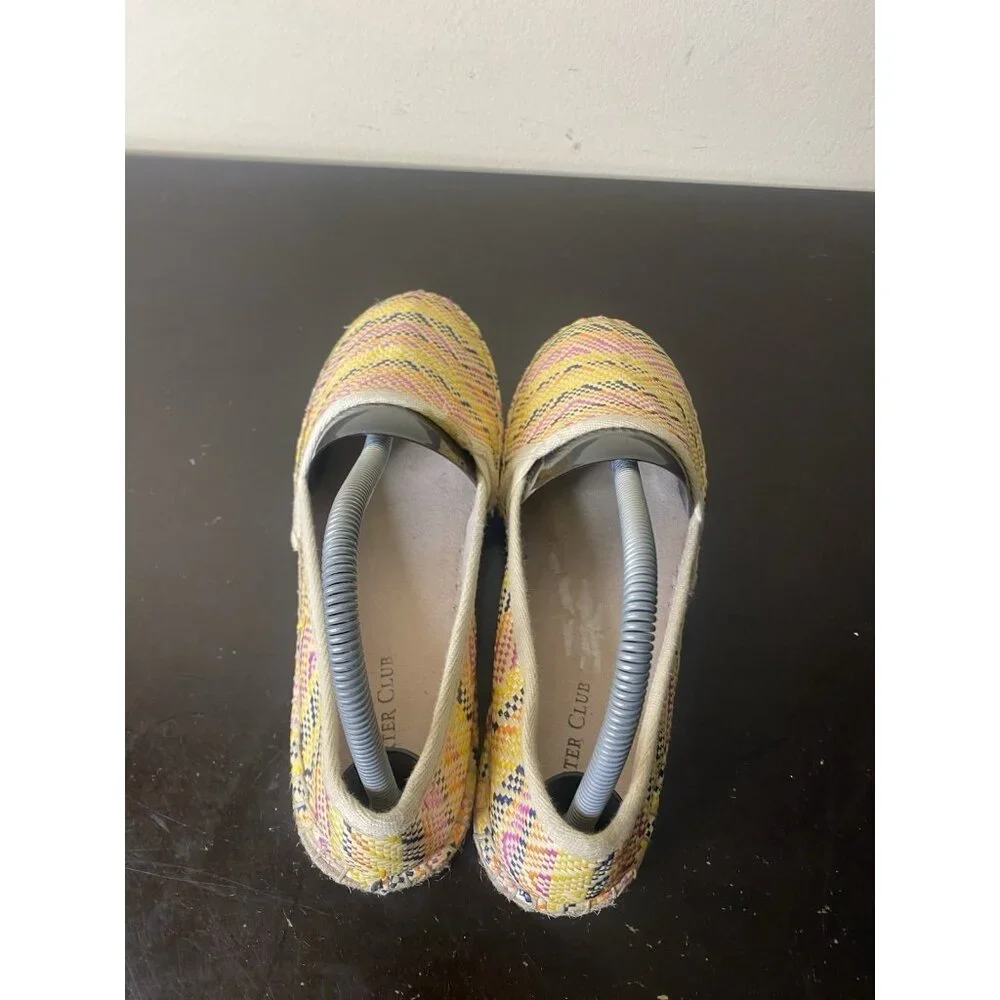 Charter Club Joeey Espadrille Flat Multicolor Slip On Shoes Size 8M